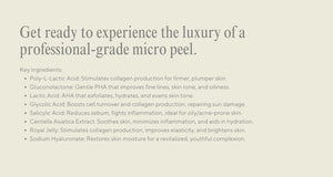 TOV House of PLLA® HOP+ PLLA Pro Micro Peel - The Weekly Refiner