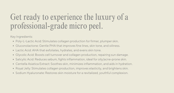 TOV House of PLLA® HOP+ PLLA Pro Micro Peel - The Weekly Refiner