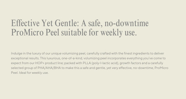 TOV House of PLLA® HOP+ PLLA Pro Micro Peel - The Weekly Refiner