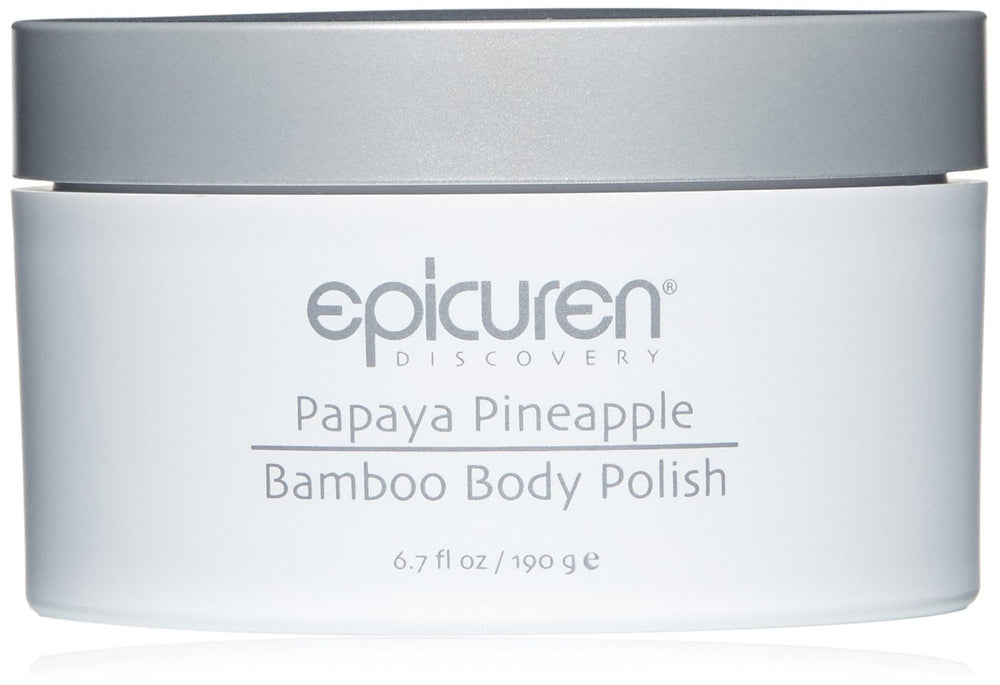 Epicuren Discovery Papaya Pineapple Bamboo Body Polish, 6.7 Fl Oz