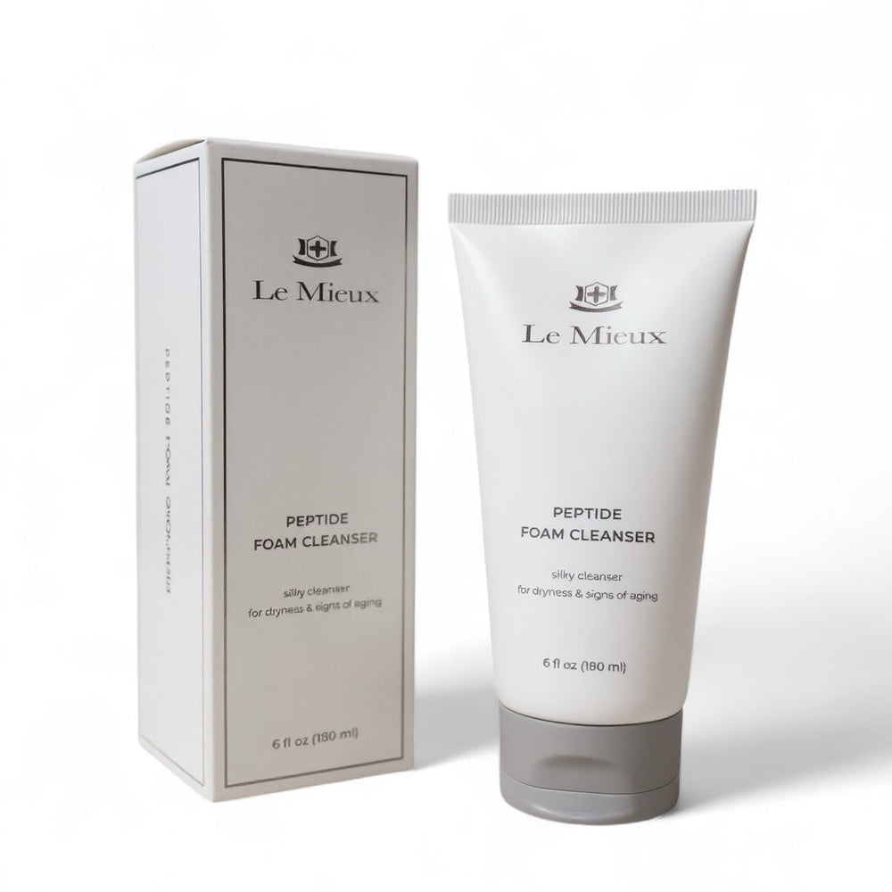 Le Mieux Anti-Aging Facial Wash Peptide Foam Cleanser 6oz
