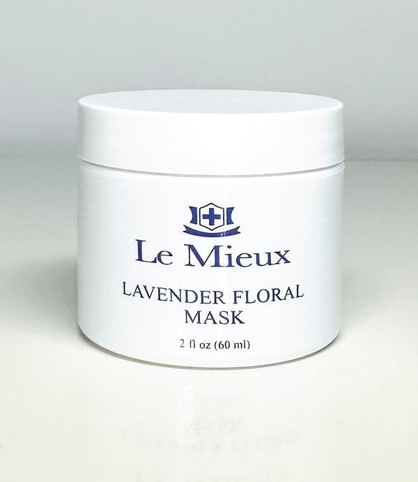 Le Mieux Lavender Floral Mask - Calming Gel Face Mask with Hyaluronic Acid
