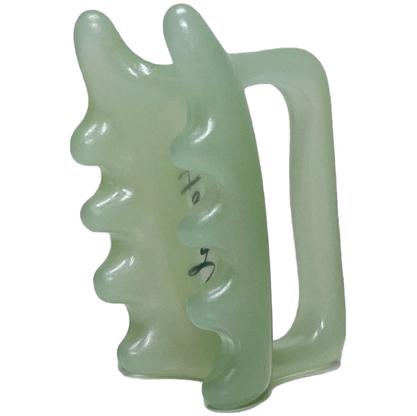 Fascia Facial and Body Massage Tool  Chin G-Types Massager Green