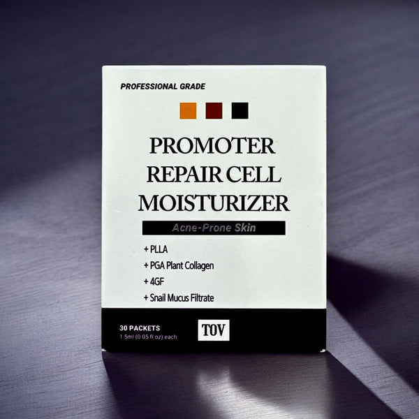 TOV HOP+ House of PLLA Promoter Repair Cell Moisturizer Acne - Prone Skin Travel-friendly 30 Pouches