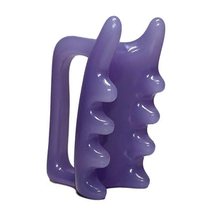 Fascia Facial and Body Massage Tool  Chin G-Types Massager Purple