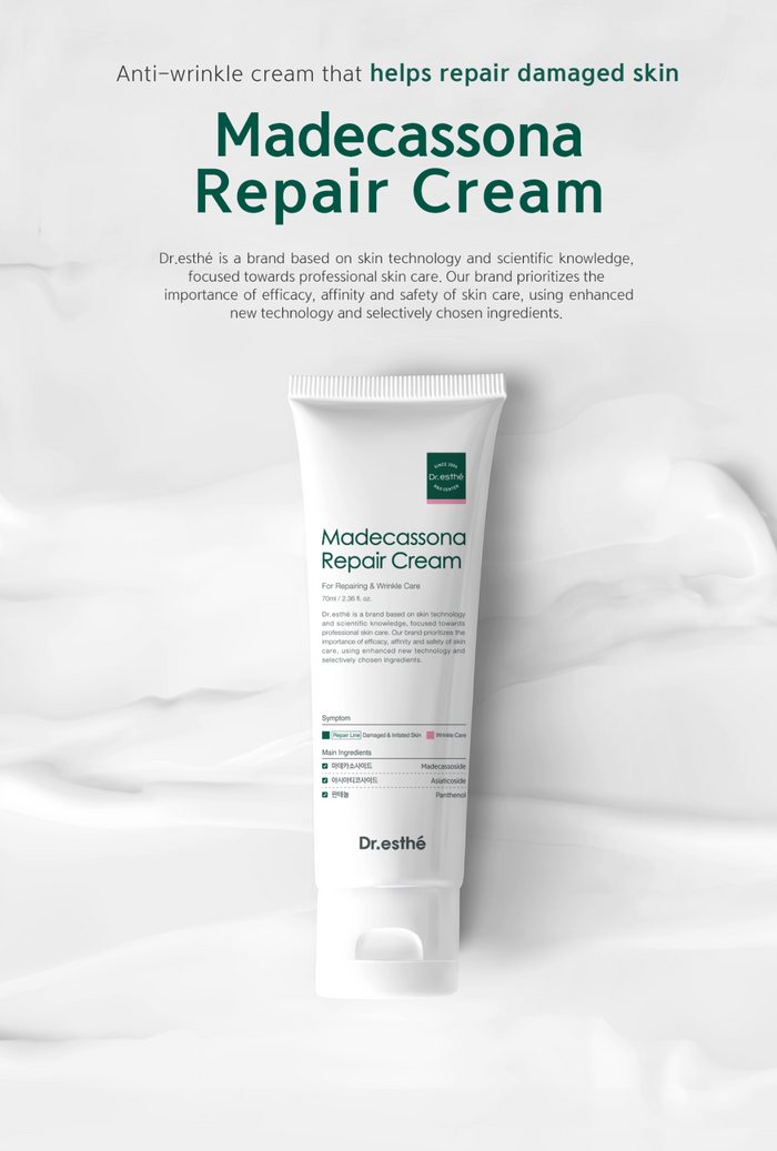 Dr.esthe Madecassona Repair Cream 70ml - European Beauty by B