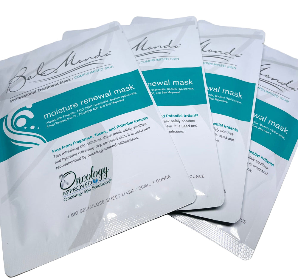 Bel Mondo Beauty Moisture Renewal Mask 4 x Sheet Mask