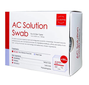 Dr.esthe AC Solution Swab 100 pc